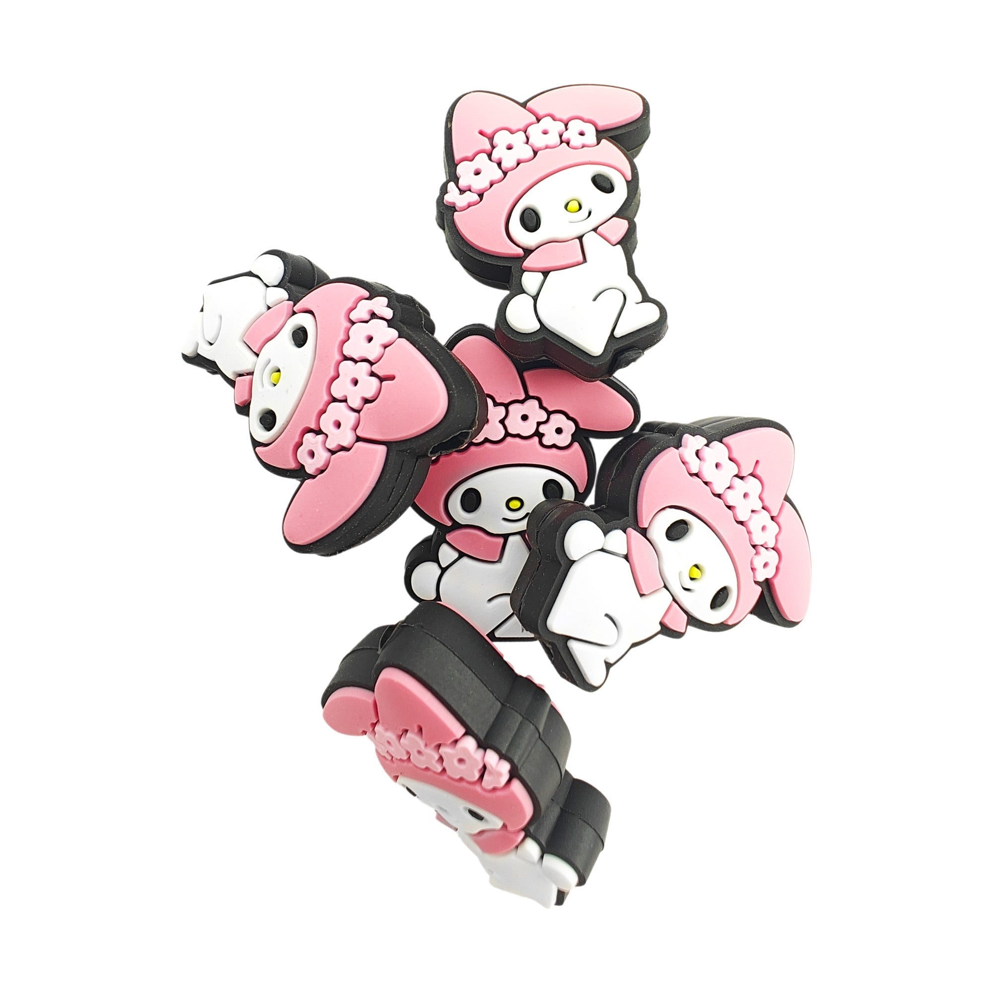 My Melody Floreale in Silicone 29x23mm - Rosa