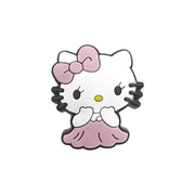 perlina separatore hello kitty gonna 32x28mm in silicone alimentare per personalizzare penne portachiavi collane braccialetti