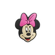 perlina separatore minnie mouse fiocco 28x27mm in silicone alimentare per personalizzare penne portachiavi collane braccialetti