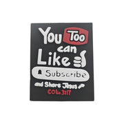 perlina separatore logo you too 30x24mm in silicone alimentare per personalizzare penne portachiavi collane bracciali