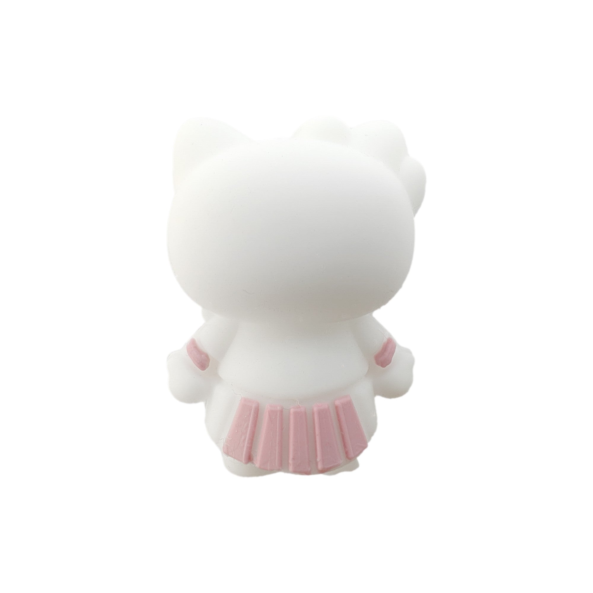 perlina separatore 3d hello kitty 28x20mm in silicone alimentare per personalizzare penne portachiavi collane