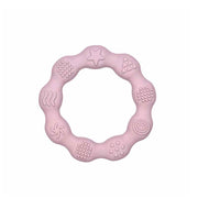 massaggiagengice rotondo 83mm rosa per dentizione neonati