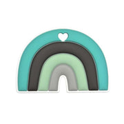 massaggiagengive arcobaleno 90x63mm verdino per dentizione neonati