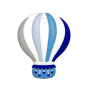 massaggiagengive mongolfiera 90x70mm azzurro per dentizione neonati