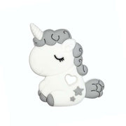 massaggiagengive unicorno 80x70mm grigio per dentizione neonati