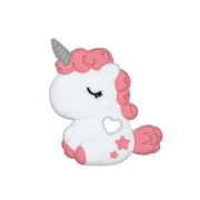 massaggiagengive unicorno 80x70mm Rosa per dentizione neonati