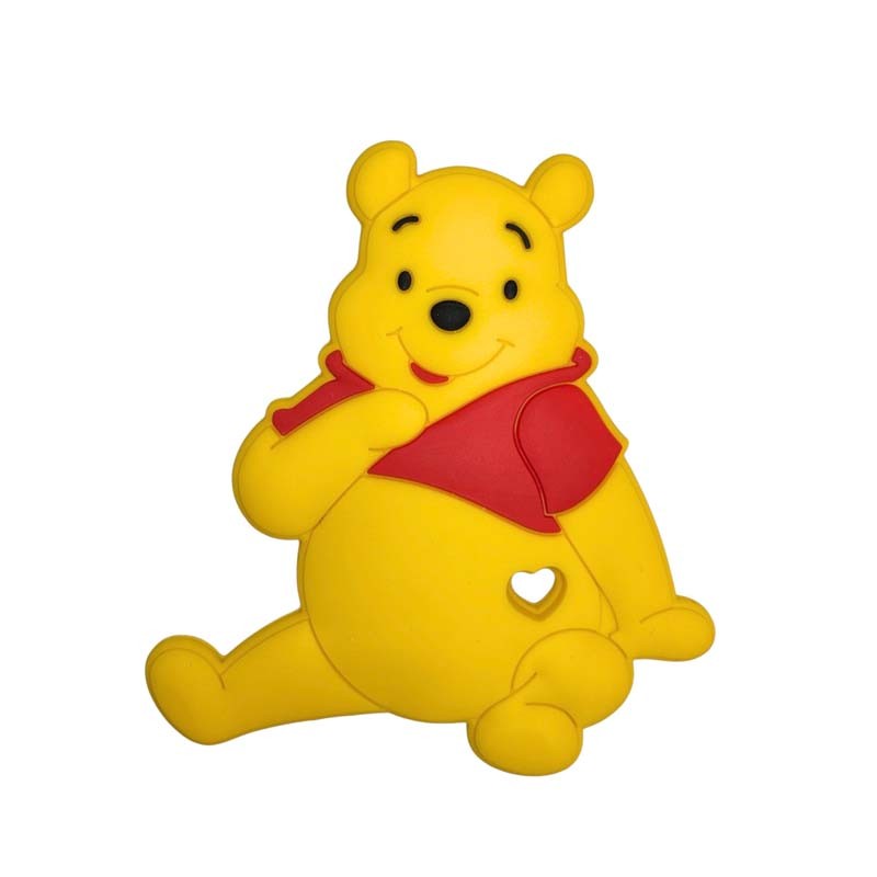 massaggiagengive winnie pooh 85x80mm azzurro per dentizione neonati