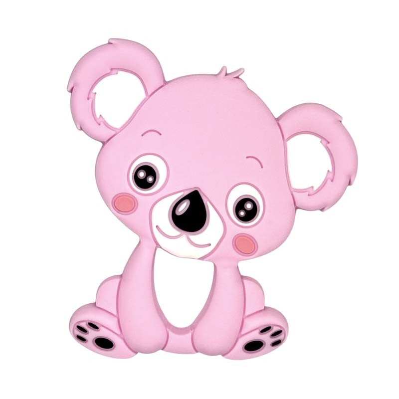 massaggiagengive koala 80x90mm rosa per dentizione neonati