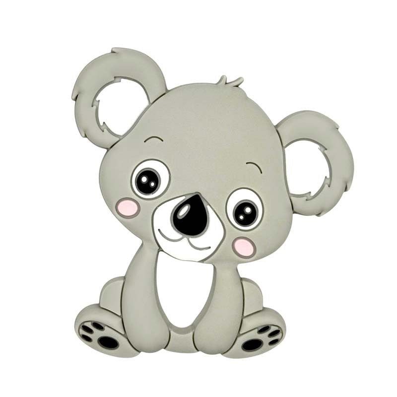 massaggiagengive Koala 80x90mm grigio per dentizione neonati