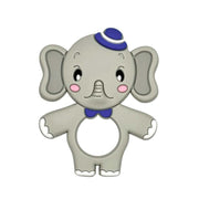 massaggiagengive elefante 90x75mm grigio per dentizione neonati