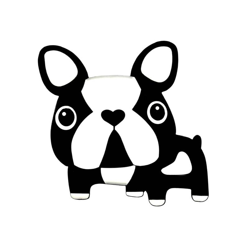 massaggiagengive bulldog 8x75mm nero per dentizione neonati