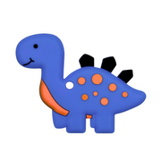 massaggiagengive dinosauro 100x75mm Blu per dentizione neonati