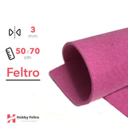 Feltro 50x70cm 3mm Rosa Shocking COD.06