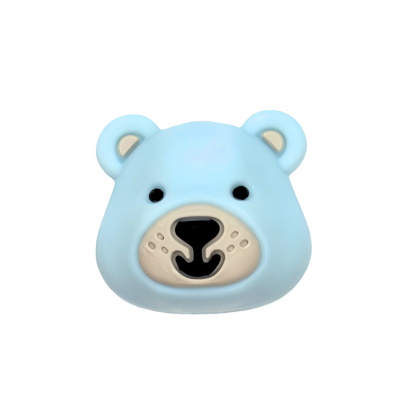 Testa Orso 3D in Silicone 20x18x14mm