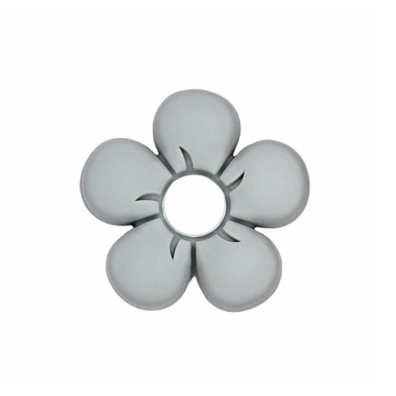 formina in silicone alimentare per dentizione neonati a forma di fiore