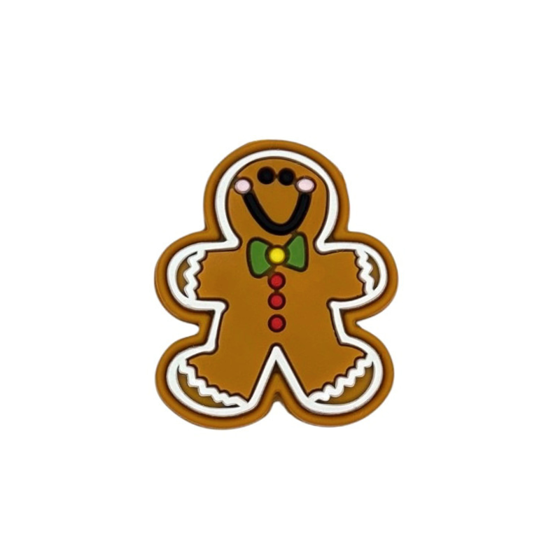 formina in silicone alimentare per dentizione neonati a forma di ginger bread