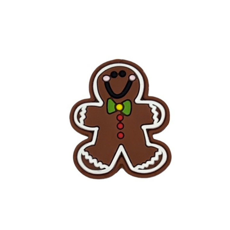 formina in silicone alimentare per dentizione neonati a forma di ginger bread