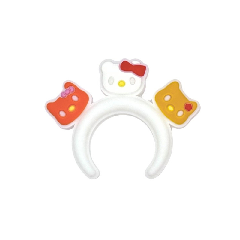 formina in silicone alimentare per dentizione neonati a forma di cerchietto