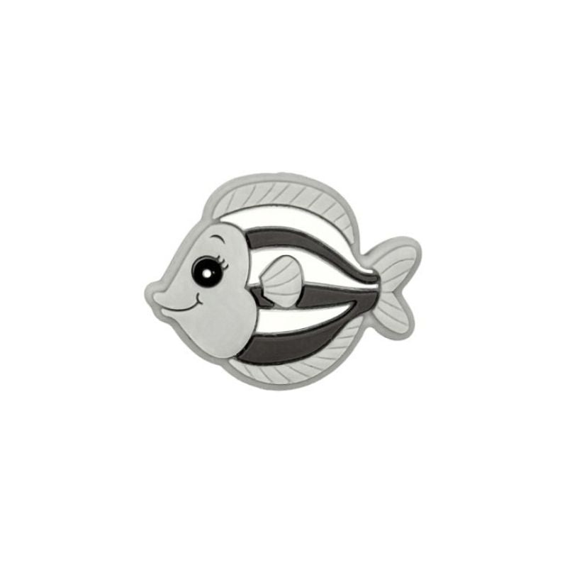 formina in silicone alimentare per dentizione neonati a forma di pesce