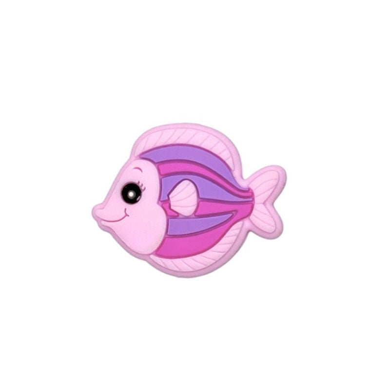 formina in silicone alimentare per dentizione neonati a forma di pesce