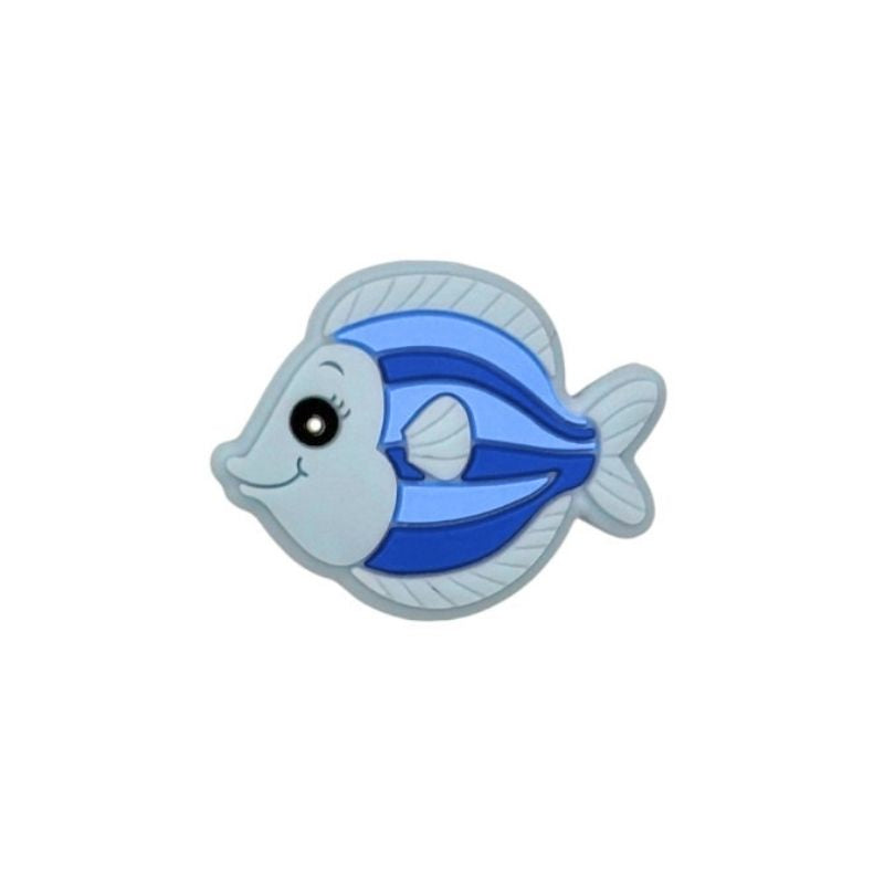 formina in silicone alimentare per dentizione neonati a forma di pesce