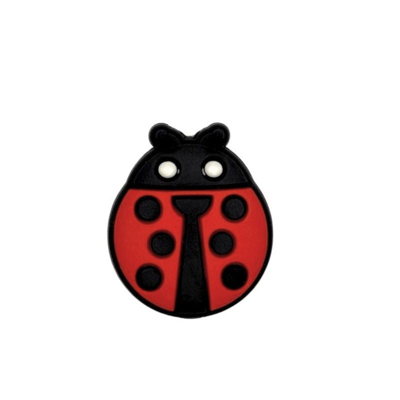 formina in silicone alimentare per dentizione neonati a forma di coccinella
