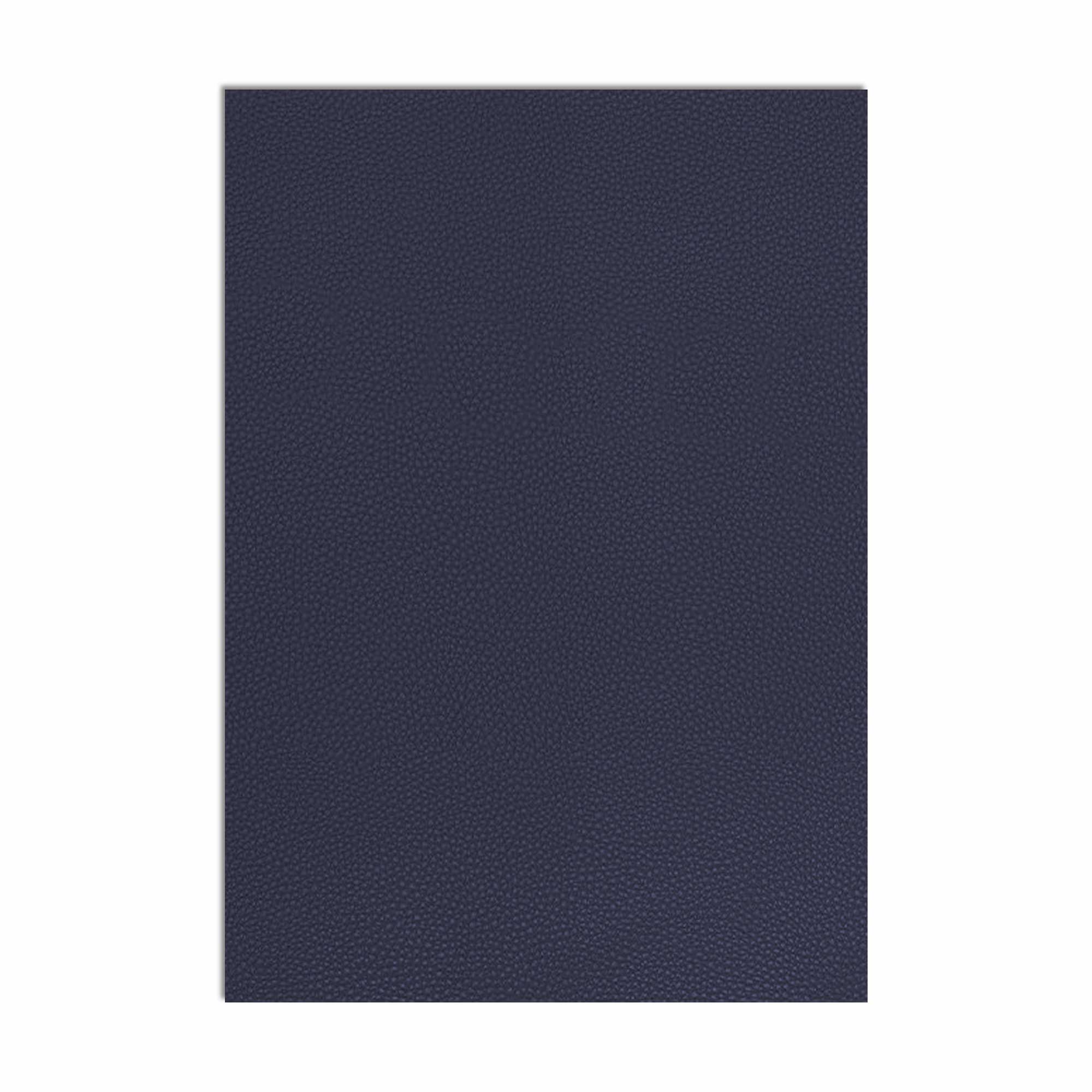 Foglio Ecopelle Blu Notte 50x35 cm - Morbida per Cucito Creativo e Handmade