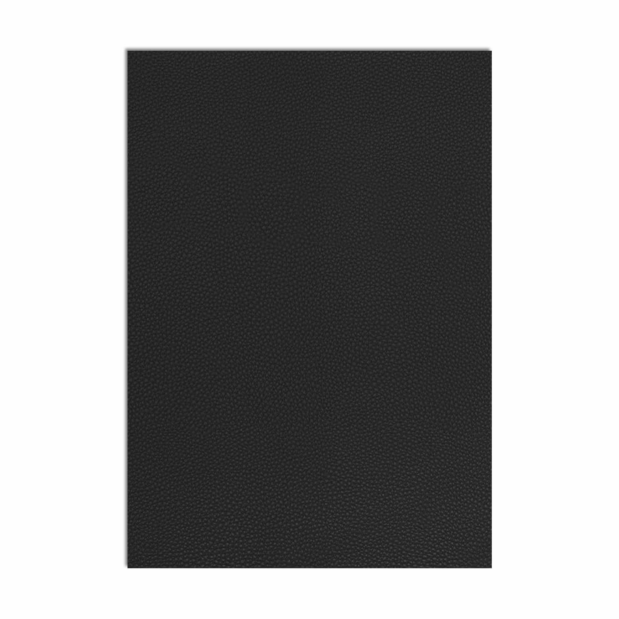 Foglio Ecopelle Nero 50x35 cm - Morbida per Cucito Creativo e Handmade