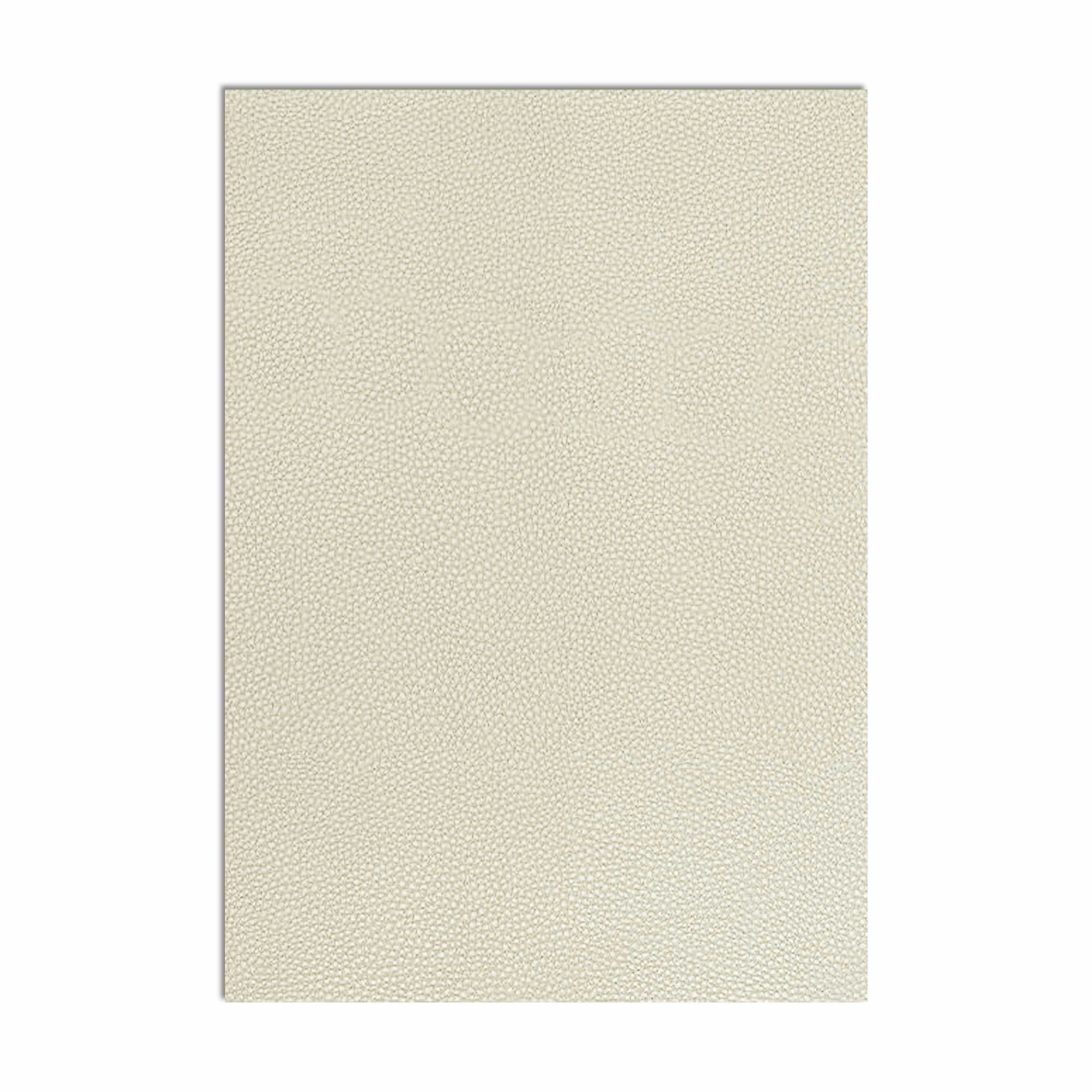 Foglio Ecopelle Panna 50x35 cm - Morbida per Cucito Creativo e Handmade