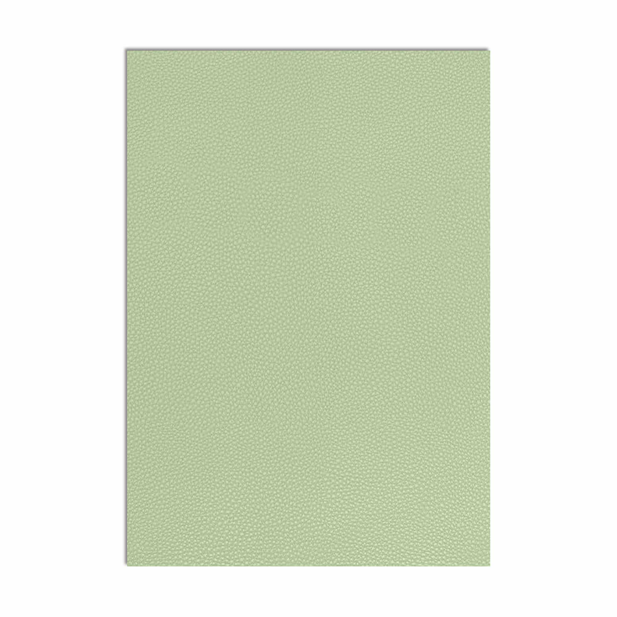Foglio Ecopelle Verdino 50x35 cm - Morbida per Cucito Creativo e Handmade