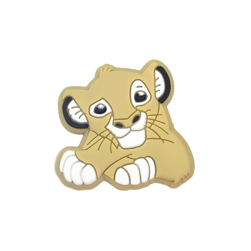 Simba e Nala in Silicone 30x27mm