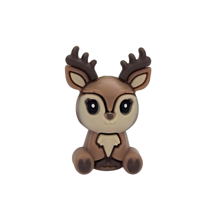 Renna 3D in Silicone 30x20x15mm