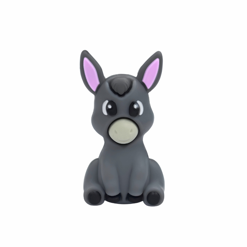 Asino 3D in Silicone 30x16x13mm
