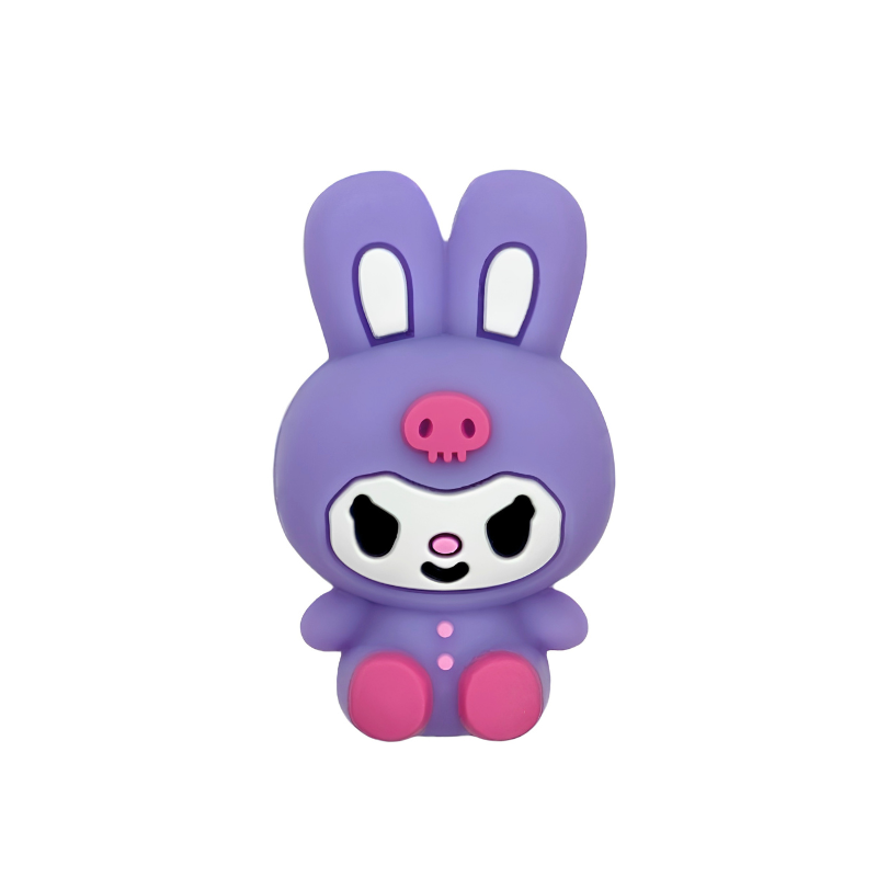 Hello Kitty e Kuromi 3D in Silicone