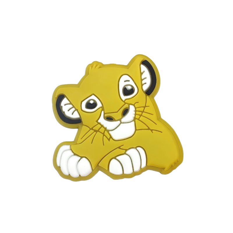 Simba e Nala in Silicone 30x27mm
