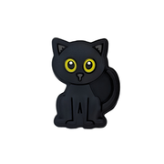 Gatto Nero in Silicone 27x21mm