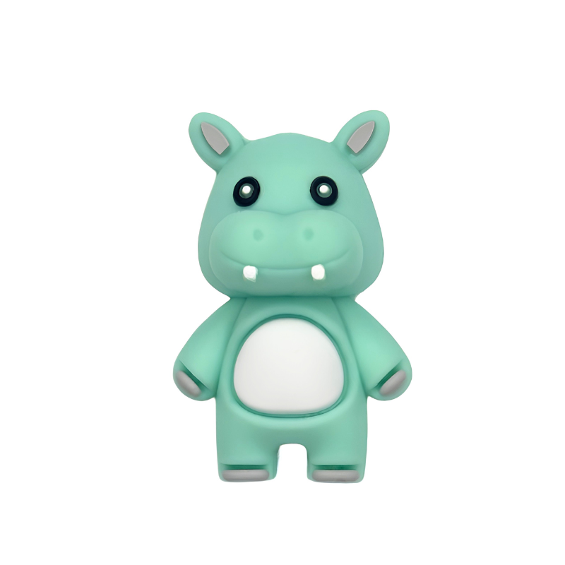 Ippopotamo 3D in Silicone 30x20x17cm