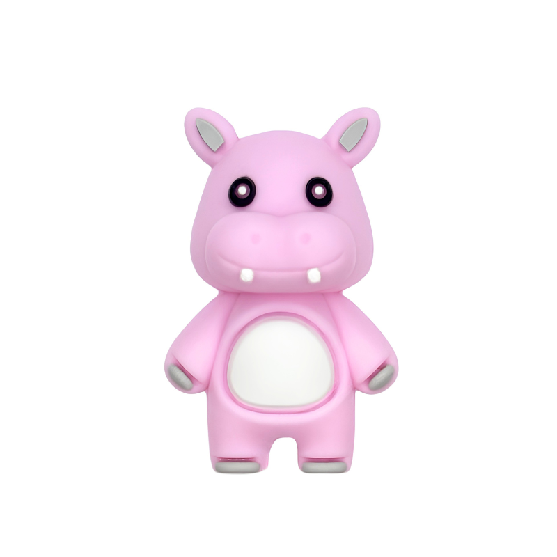 Ippopotamo 3D in Silicone 30x20x17cm