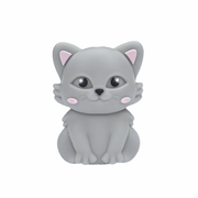 Gatto 3D in Silicone 28x21x16mm