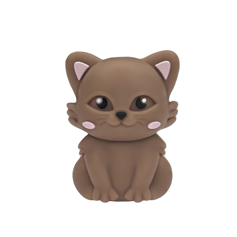 Gatto 3D in Silicone 28x21x16mm