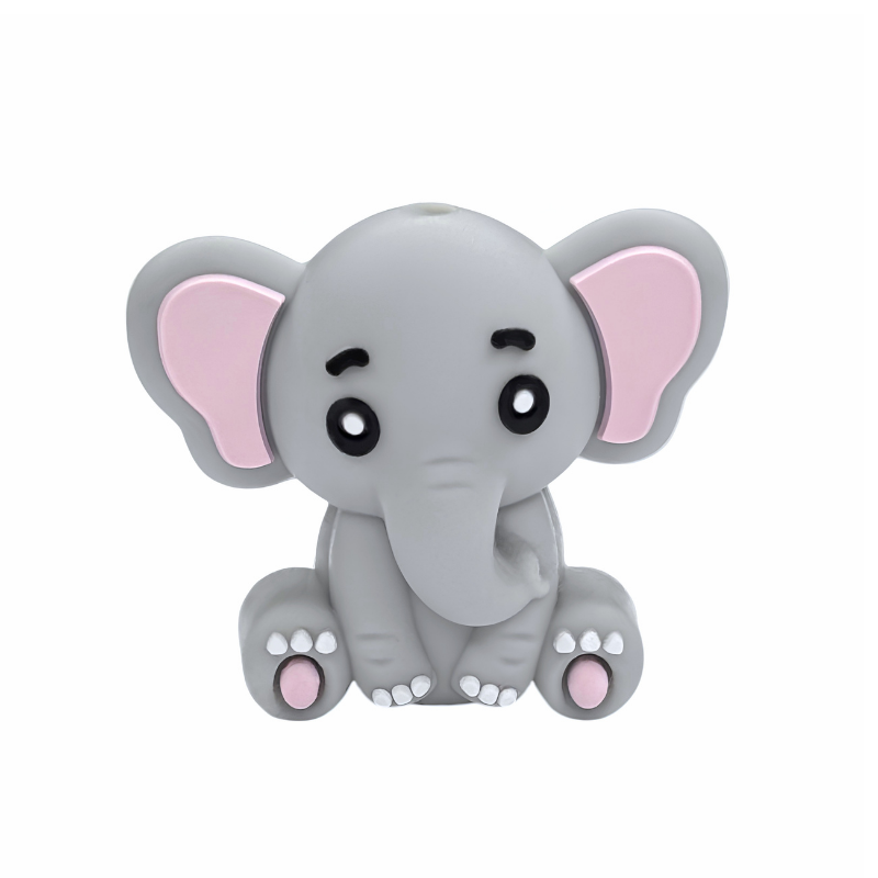 Elefante 3D in Silicone 30x26x16mm