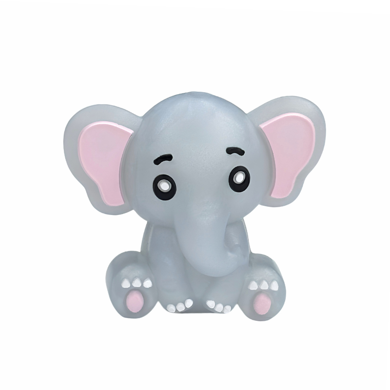 Elefante 3D in Silicone 30x26x16mm