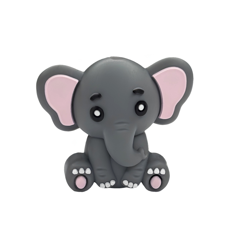 Elefante 3D in Silicone 30x26x16mm