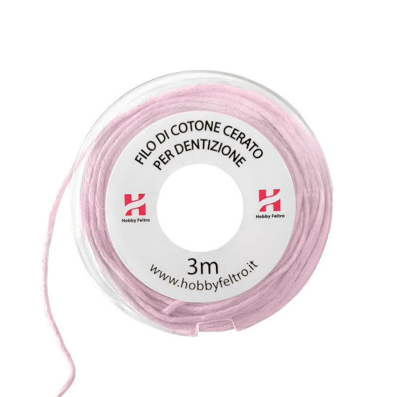 Filo in cotone cerato per dentizione – Rocchetto da 3 metri