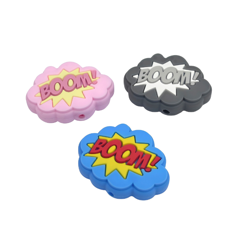 Boom in Silicone 30x23mm