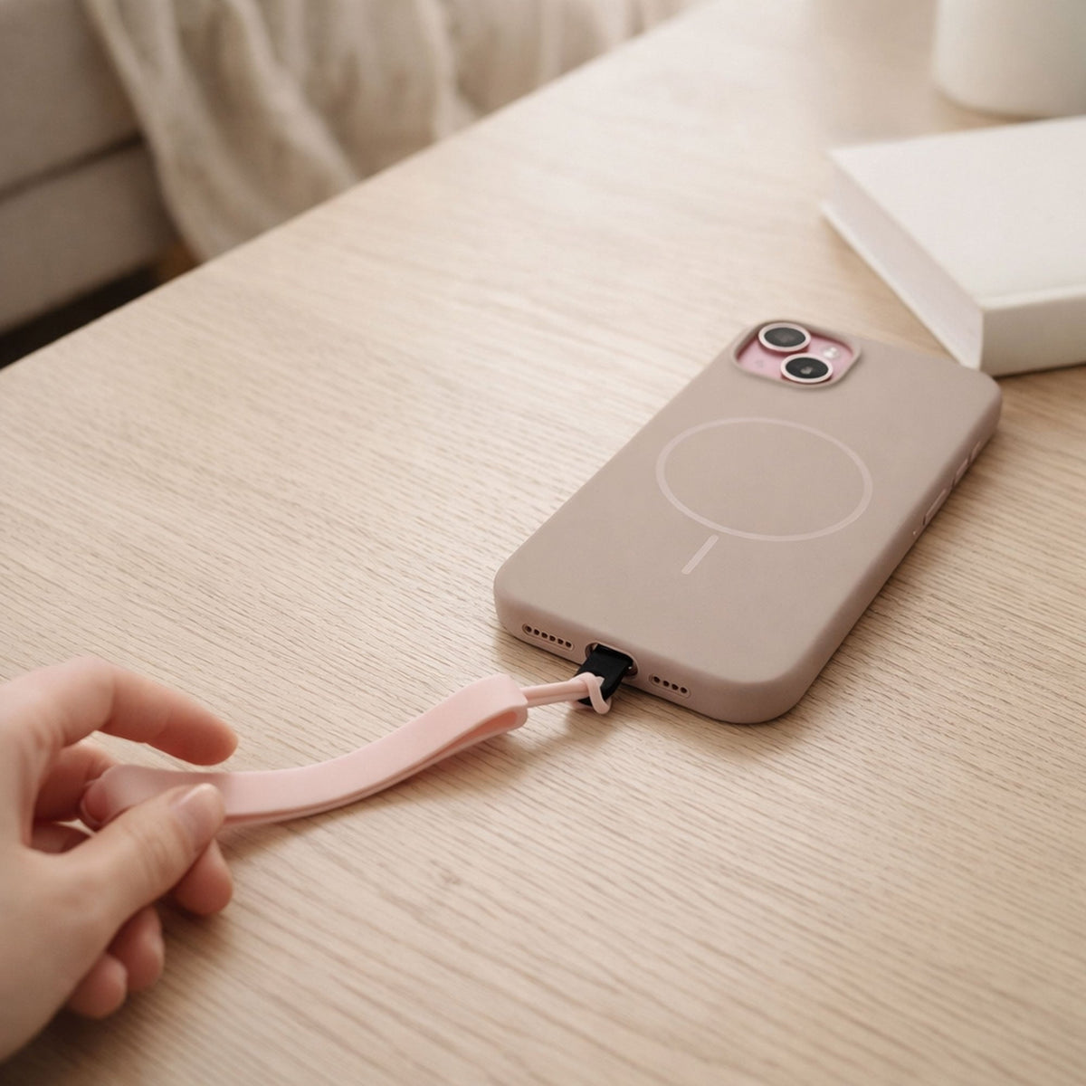 Laccetto in Silicone per Portaciuccio e Smartphone