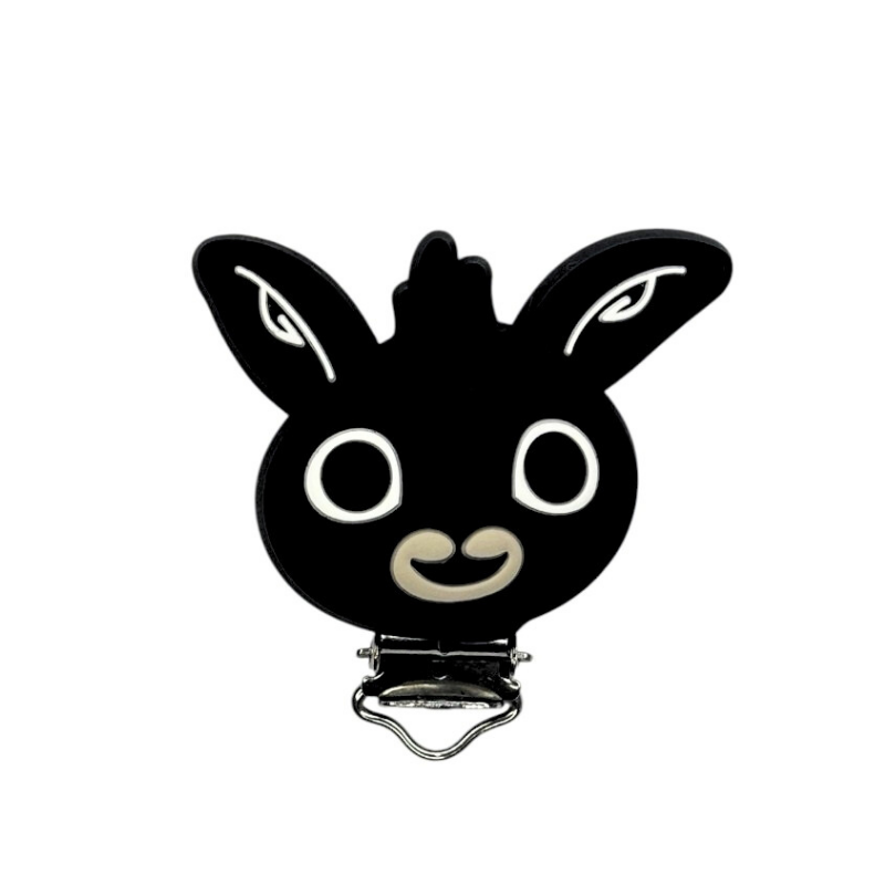 clip in silicone alimentare per dentizione neonati bing 47x32mm