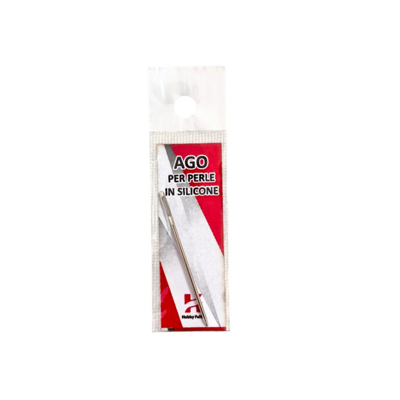 Ago infilaperle per silicone