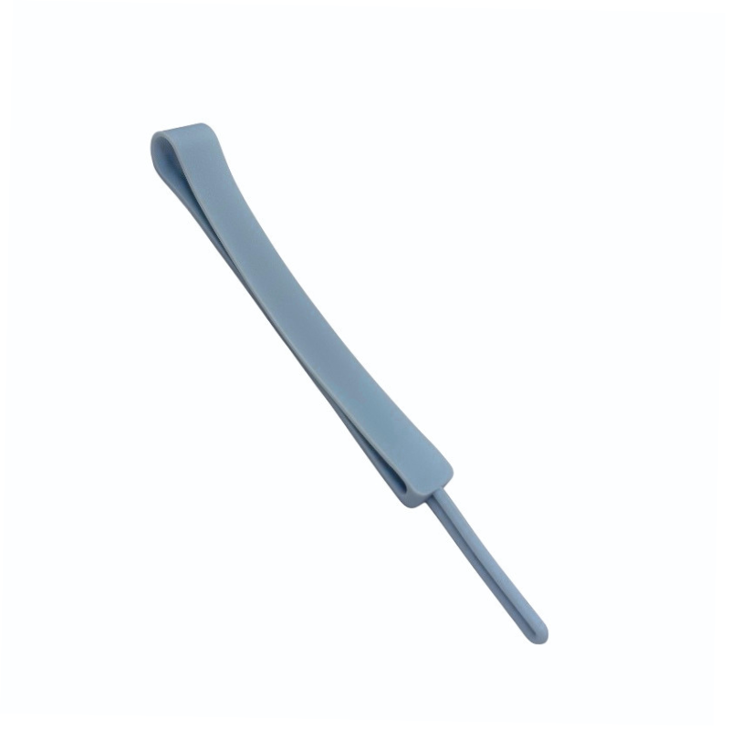 laccetto silicone portaciuccio smartphone universale Azzurro