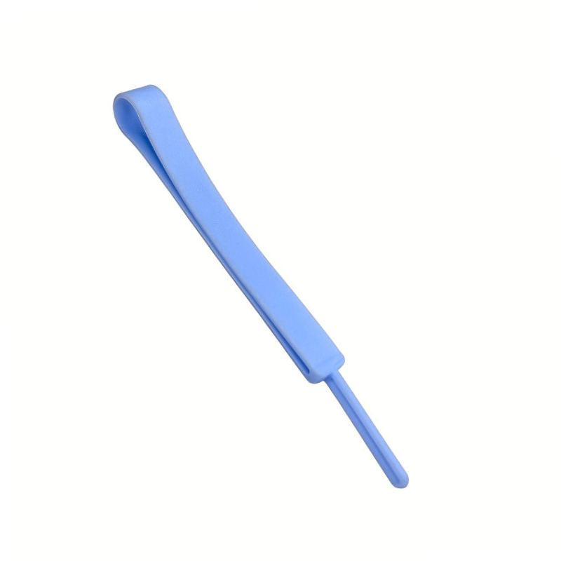 laccetto silicone portaciuccio smartphone universale Celeste
